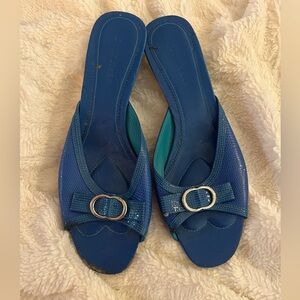 Cole Haan Blue Women's Sandals with Buckle